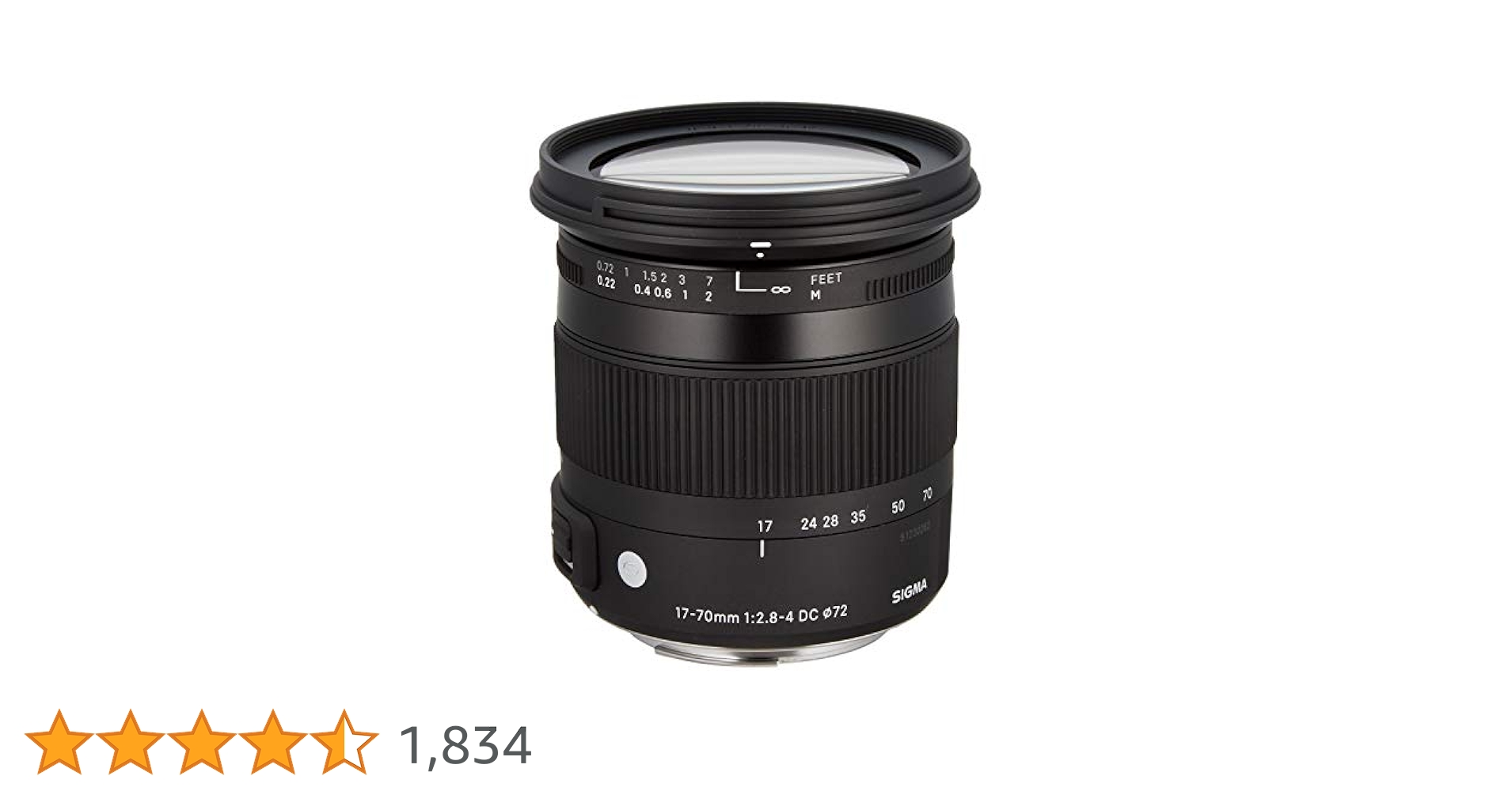 SIGMA CONTEMPORARY 17-70MM F2.8-4 DC MACRO OS HSM LENS